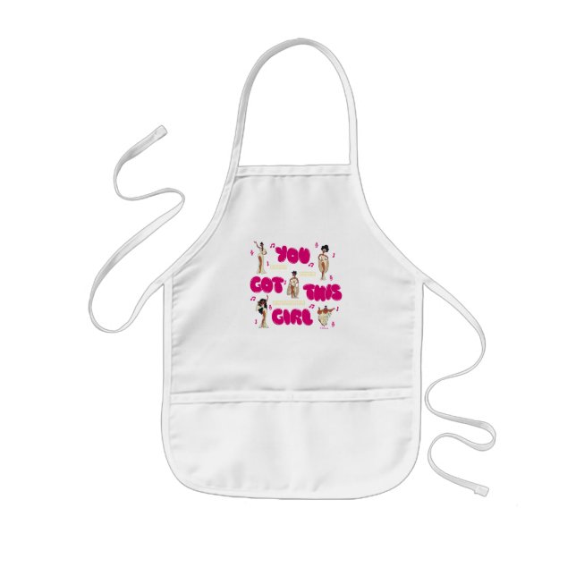 The Muses - You Got This Girl Kids' Apron Barnförkläde (Framsidan)