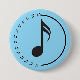 The Music Hub Button Knapp