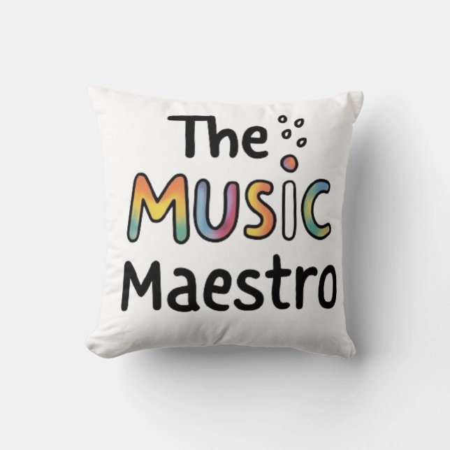 The Music Maestro  Kudde (Framsida)