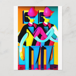 The Muster Drill Vykort