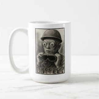 The Mutant Big Eyes Radioactive Mug Kaffemugg