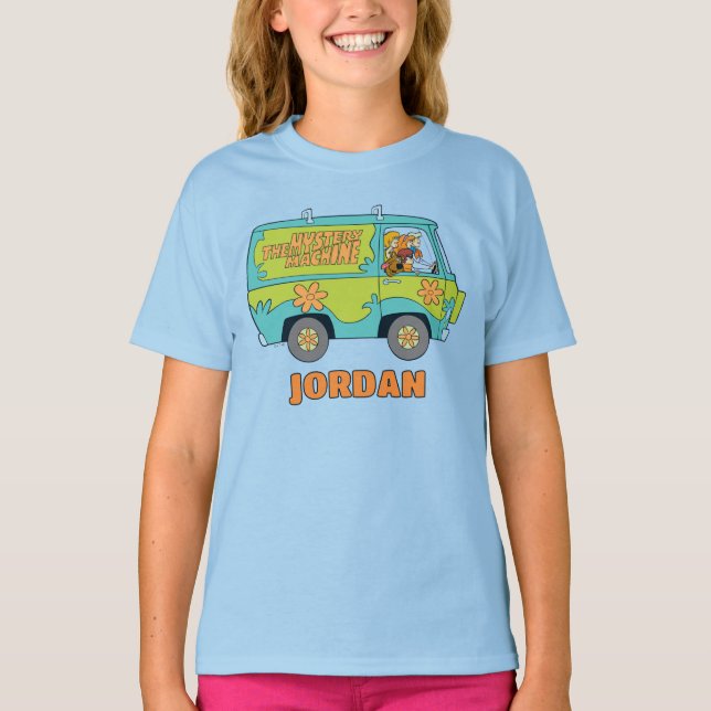 The Mystery Machine Right Side T Shirt (Framsida)