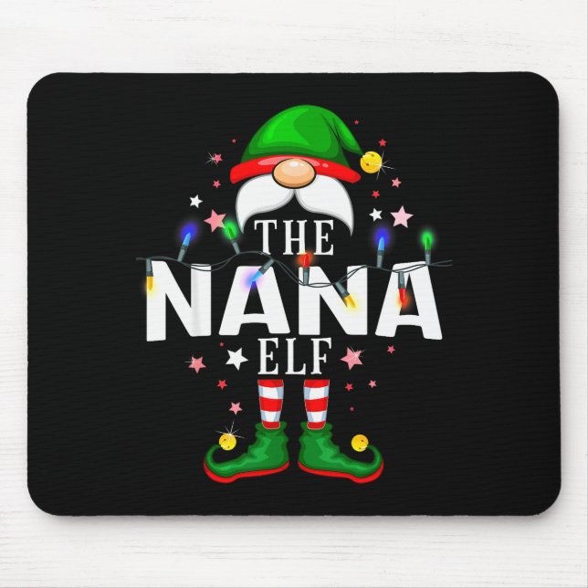 The Nana Elf Christmas Family Pajama Party  Musmatta (Framsidan)