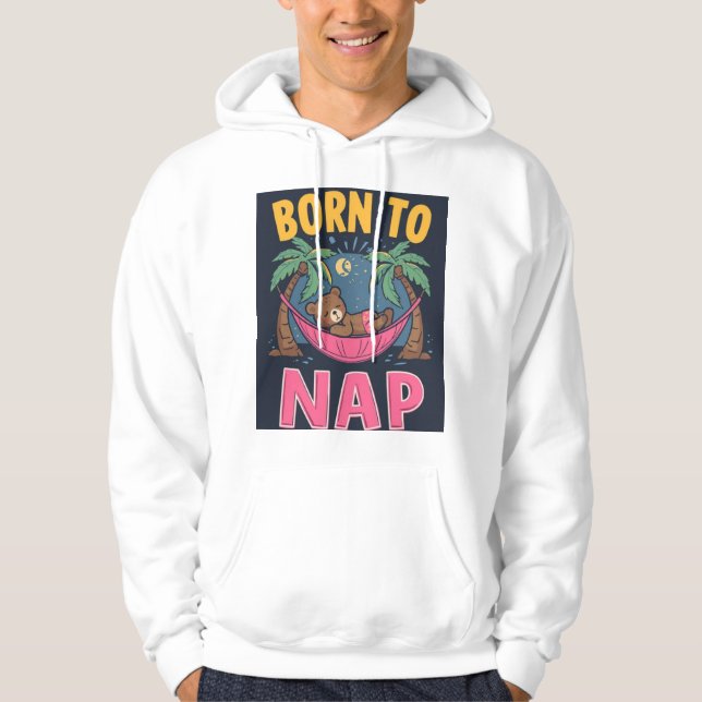 The Nap King Hoodie (Framsida)