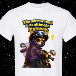 The narrow road - Christian T Shirt