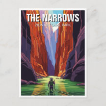 The Narrows i Zion nationalpark Utah