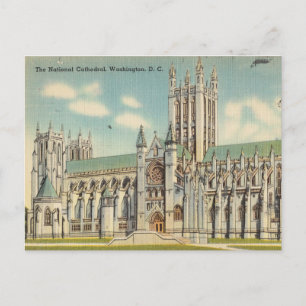 The National Cathedral, Washington D.C. Vykort