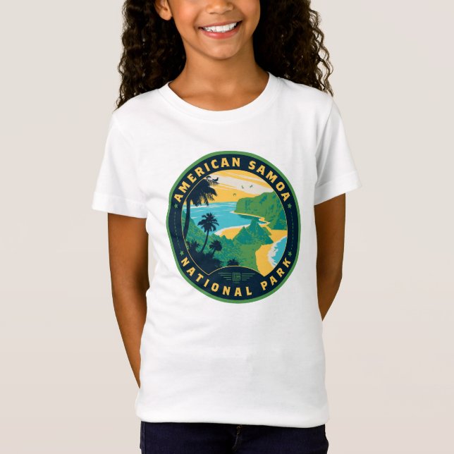 The National Park of American Samoa T Shirt (Framsida)