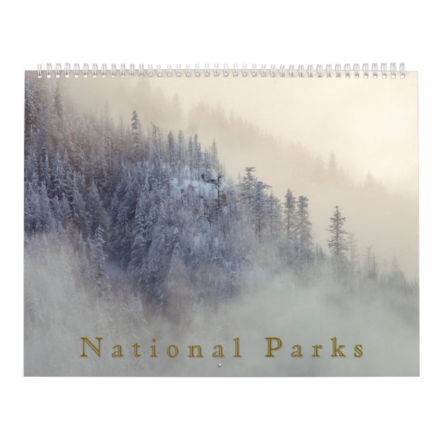 The National Parks  Kalender (Omslag)