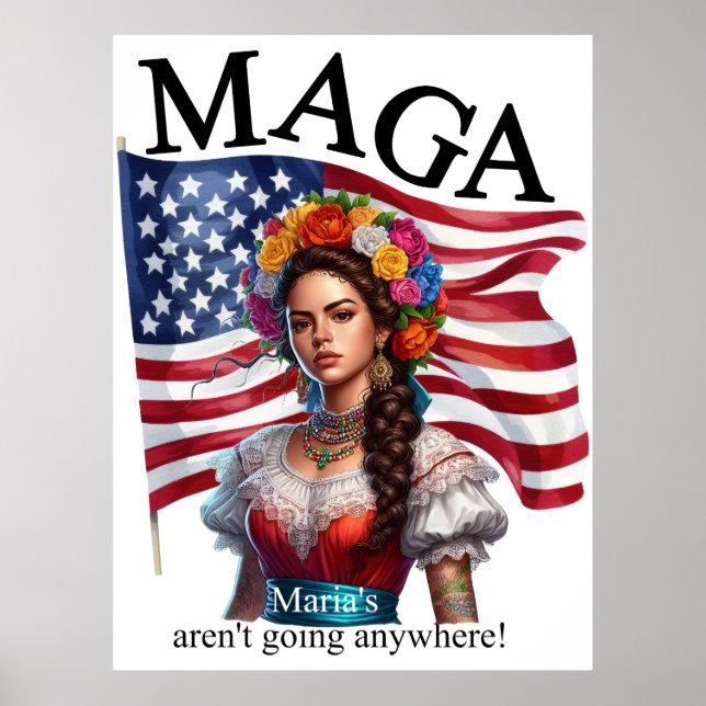 The Native American_ Mexican Heritage Fusion_Maria Poster (Framsidan)