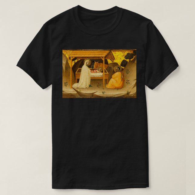 The Nativity Merry Christmas T Shirt (Design framsida)