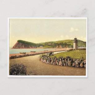 The Ness, Teignmouth, England magnificent Photochr Vykort