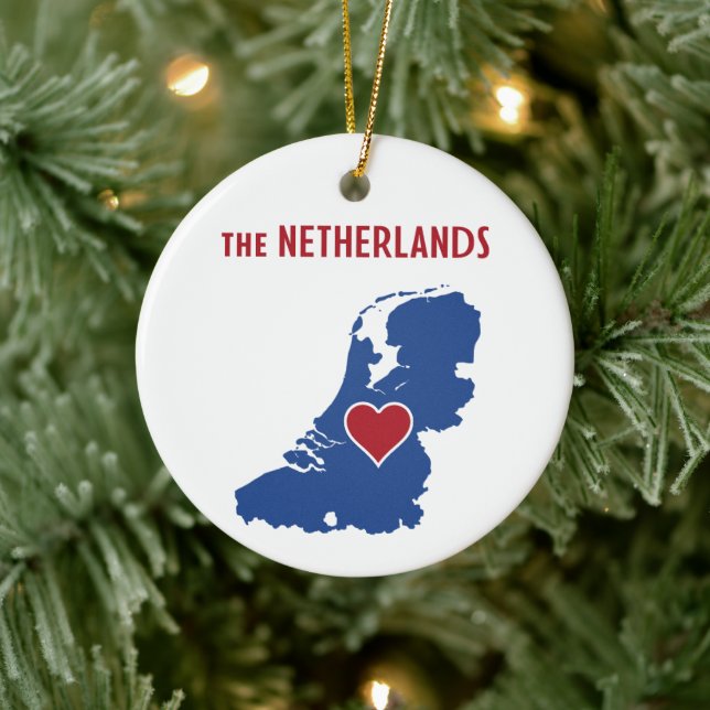 The Netherlands  Julgransprydnad Keramik (Träd)