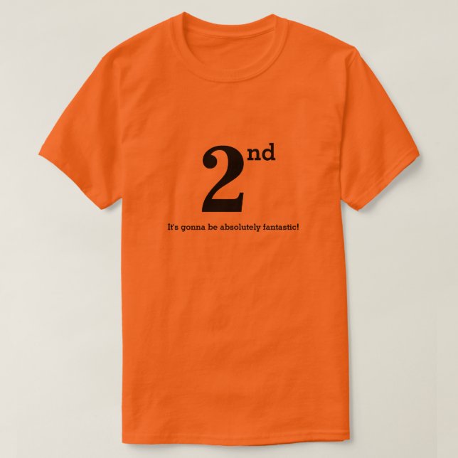 'The Netherlands second' Tee Shirt (Design framsida)