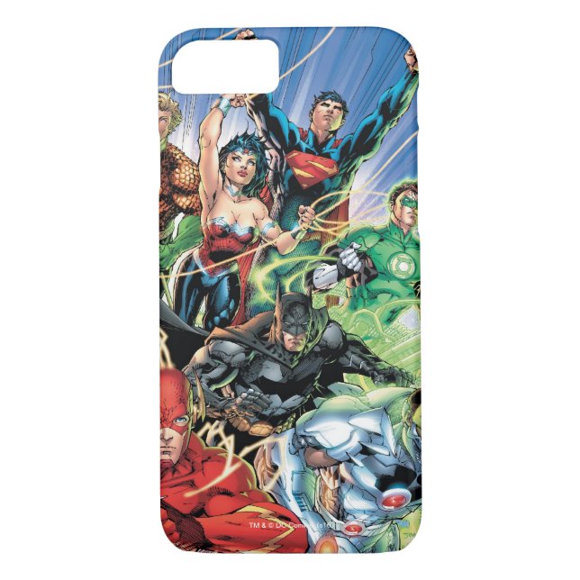 The New 52 - Justice League #1 Case-Mate iPhone Skal (Baksida)