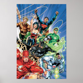 The New 52 - Justice League #1 Poster