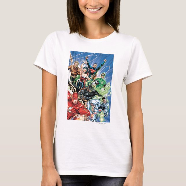 The New 52 - Justice League #1 T-shirt (Framsida)