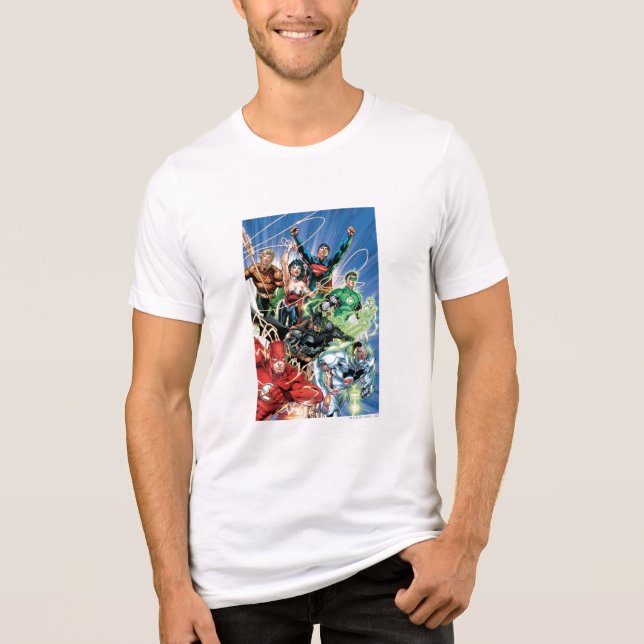 The New 52 - Justice League #1 Tee (Framsida)