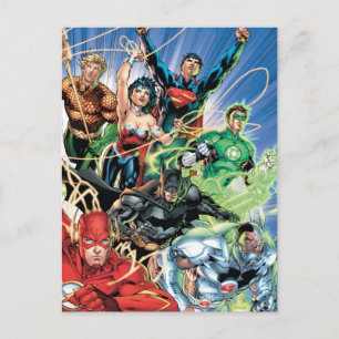 The New 52 - Justice League #1 Vykort