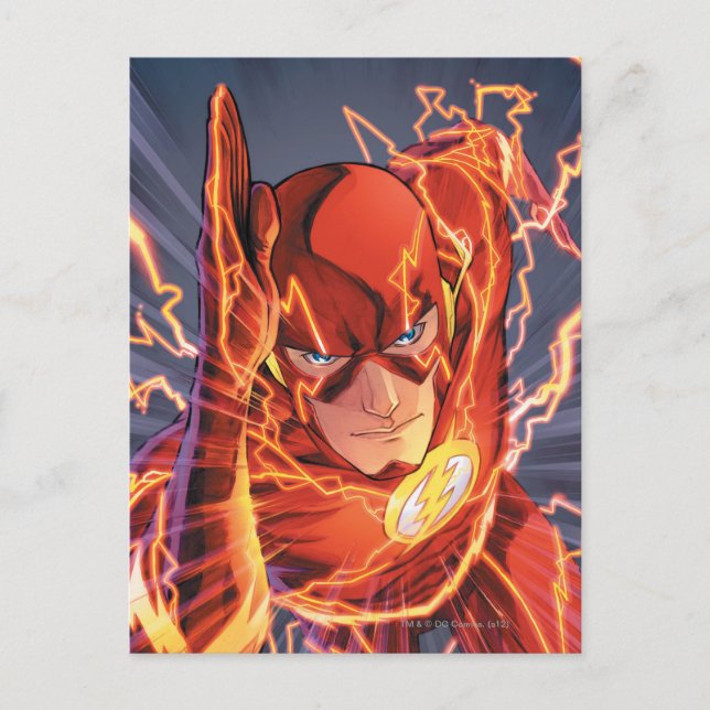 The New 52 - The Flash #1 Vykort (Framsida)