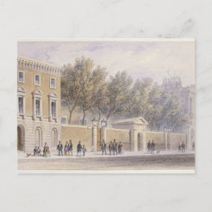 The New Entrance to Grocers'Hall, 1854 Vykort
