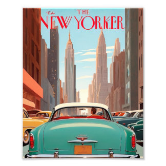 The New Yorker Fototryck