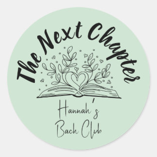 The Next Chapter Senterhalsdekal Runt Klistermärke