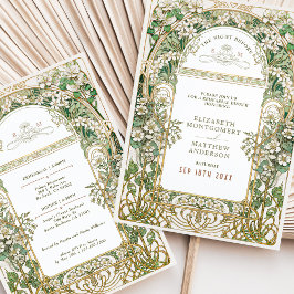 The Night Before Wedding Rehearsal Inbjudningar