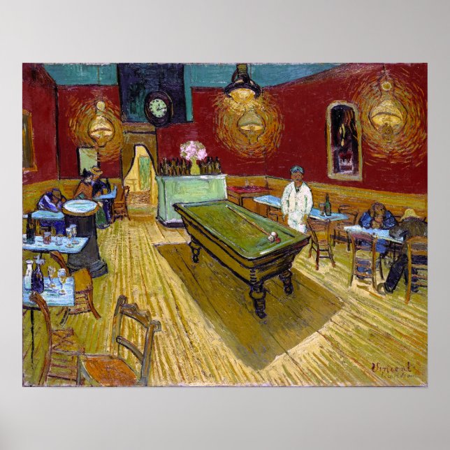 The Night Café | Van Gogh | Poster (Framsidan)