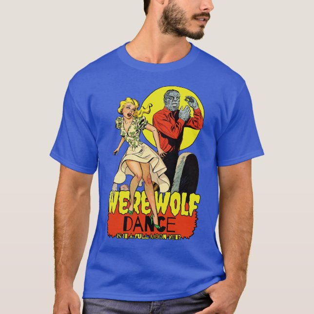 The Night of Werewolf Dance T Shirt (Framsida)