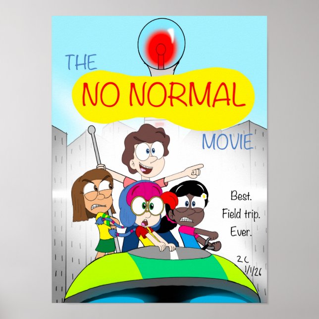 The No Normal Film Affisch (Framsidan)