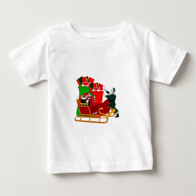 The North Pole Baby T-Shirt (Framsida)