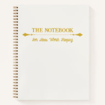 The Notebook | Minimalist Elfenbensgul Dagbok