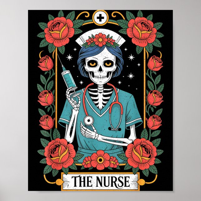 The Nurse Tarot Card  Poster (Framsidan)
