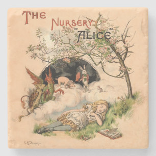 The Nursery Alice 1890 Antik Underlandstillägg Cov Stenunderlägg