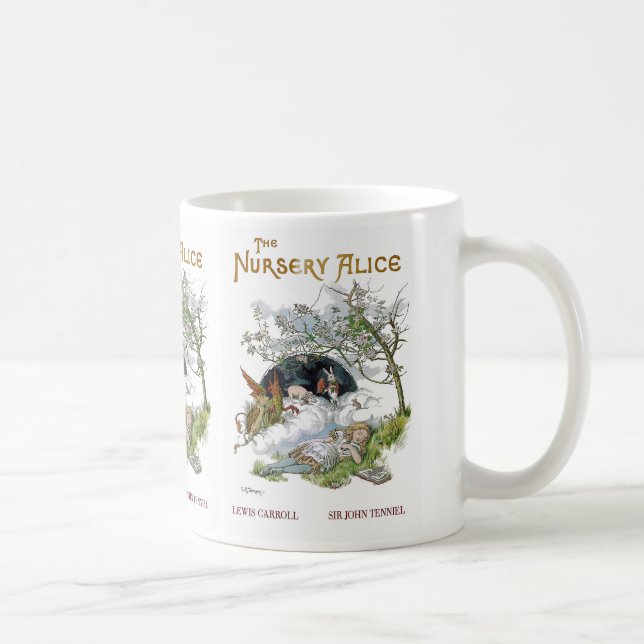 “ The Nursery Alice ” ,Lewis Carroll Kaffemugg (Höger)