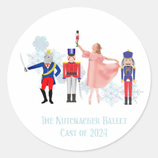 The Nutcracker 2024 Cast Runt Klistermärke