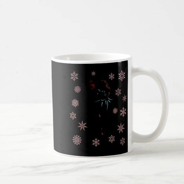 The Nutcracker Ballet And Clara Ballerina Christma Kaffemugg (Höger)