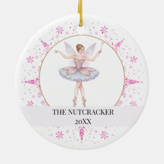 The Nutcracker Ballet Christmas Holiday Julgransprydnad Keramik