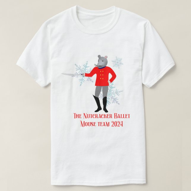 The Nutcracker - Mouse Team 2024 T Shirt (Design framsida)