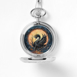 The Obsidian Swan of Moonlit Grace. In the twiligh Armbandsur