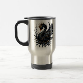 The Obsidian Swan of Moonlit Grace. In the twiligh Resemugg