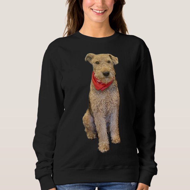 The Obstinate Airedale Sweatshirt T Shirt (Framsida)