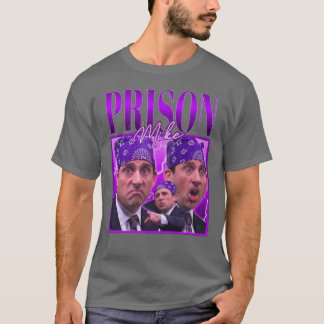 The office fängelse mike familj t shirt
