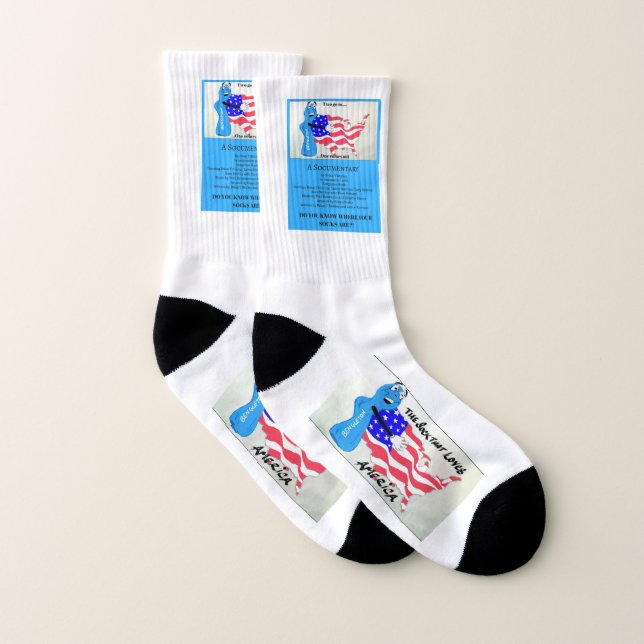 The Official Bengleton Sock!! Socks Strumpor (Par)