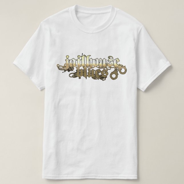 The Official Jailhouse Blues® T-Shirt (Design framsida)