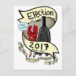The Official Laurie Pink Election 2017 Souvenir Vykort