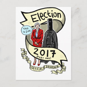 The Official Laurie Pink Election 2017 Souvenir Vykort