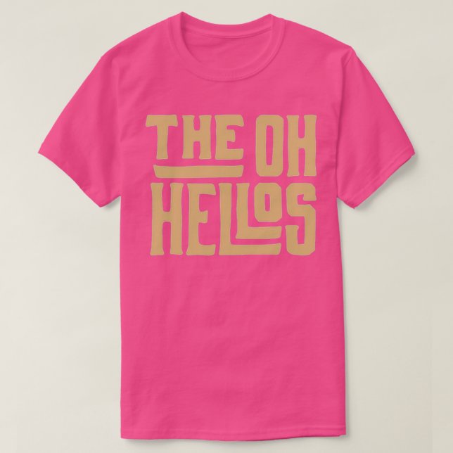 The Oh Hellos Graphic T Shirt (Design framsida)