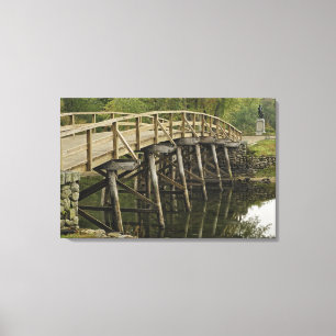 The Old North Bridge, Minute Man National Canvastryck